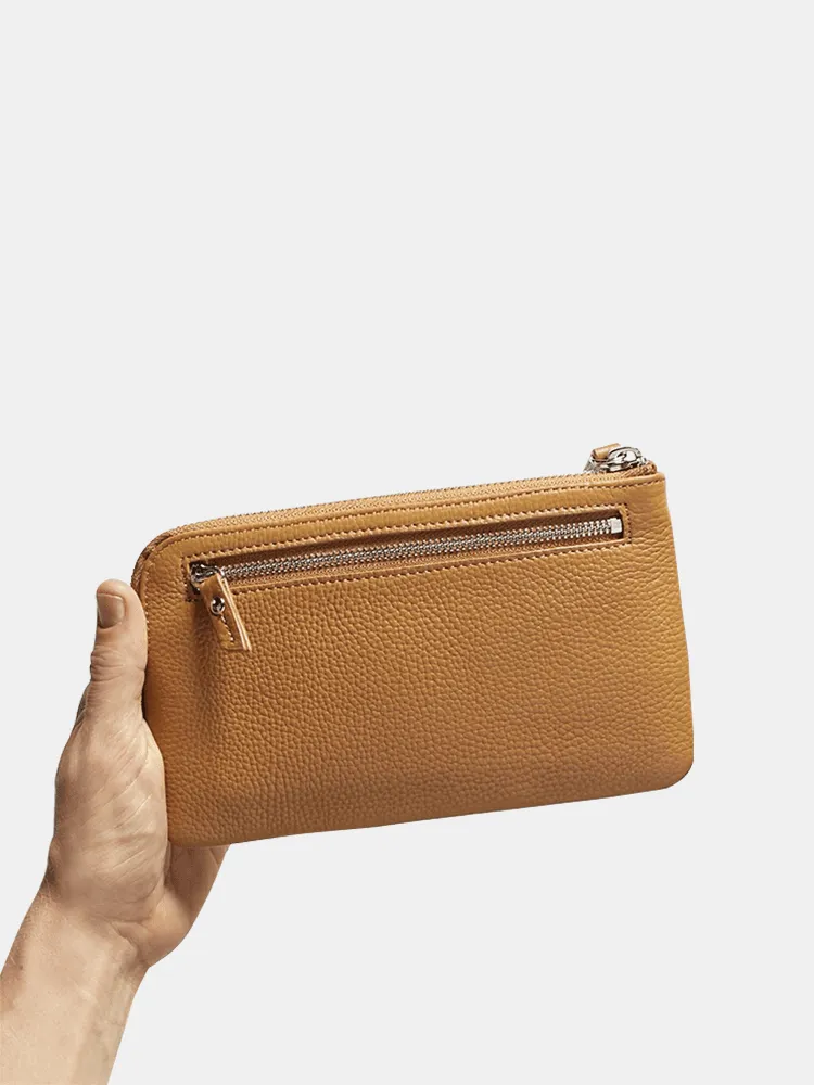 Status Anxiety Smoke And Mirrors Wallet - Tan