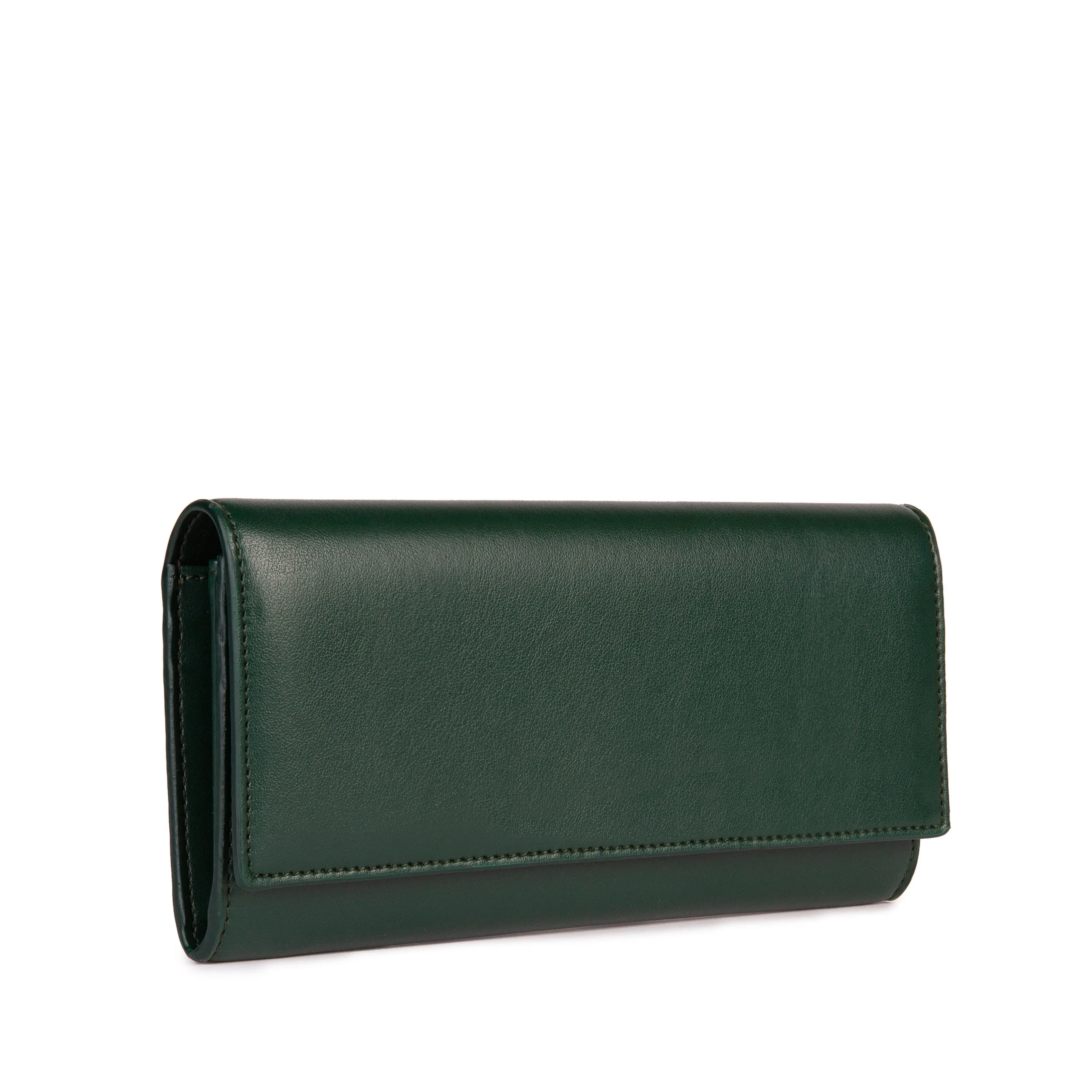 The Cosette  Apple Leather Vegan Continental Wallet | Ivy