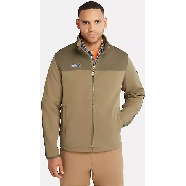 Timberland Pro Men's Trailwind Full Zip Fleece Jacket -Burnt Olive- TB0A644N360