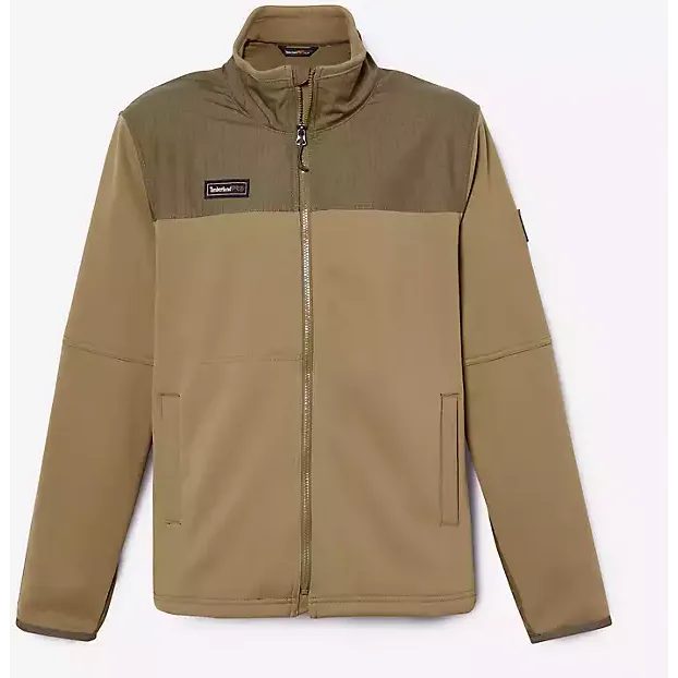 Timberland Pro Men's Trailwind Full Zip Fleece Jacket -Burnt Olive- TB0A644N360