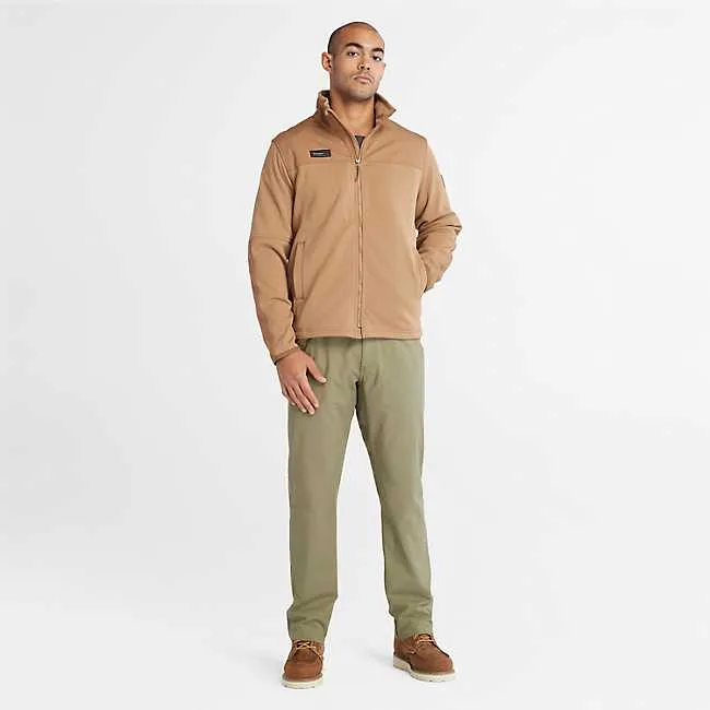 Timberland Pro Men's Trailwind Full Zip Fleece Jacket -Wheat- TB0A644ND02