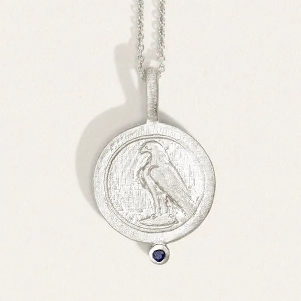 Virago Coin Necklace - Silver