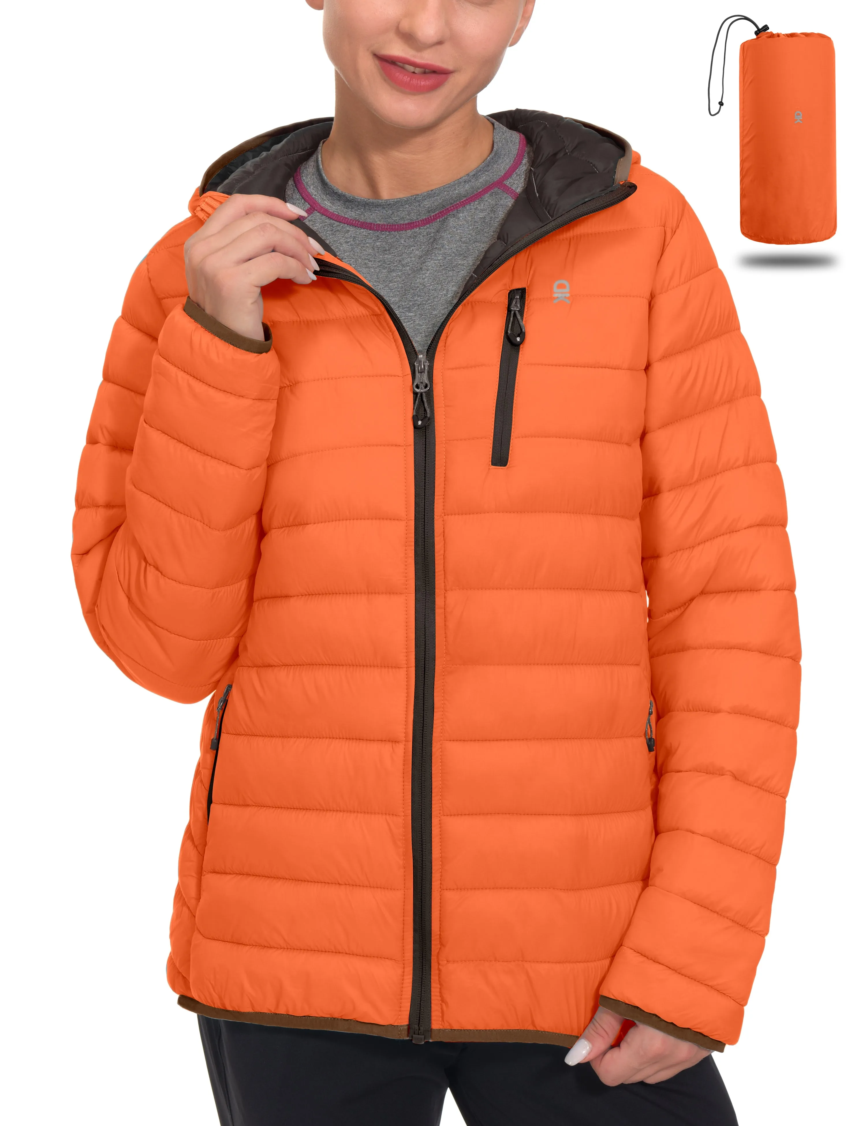 Women's Packable Lightweight Puffer Jacket