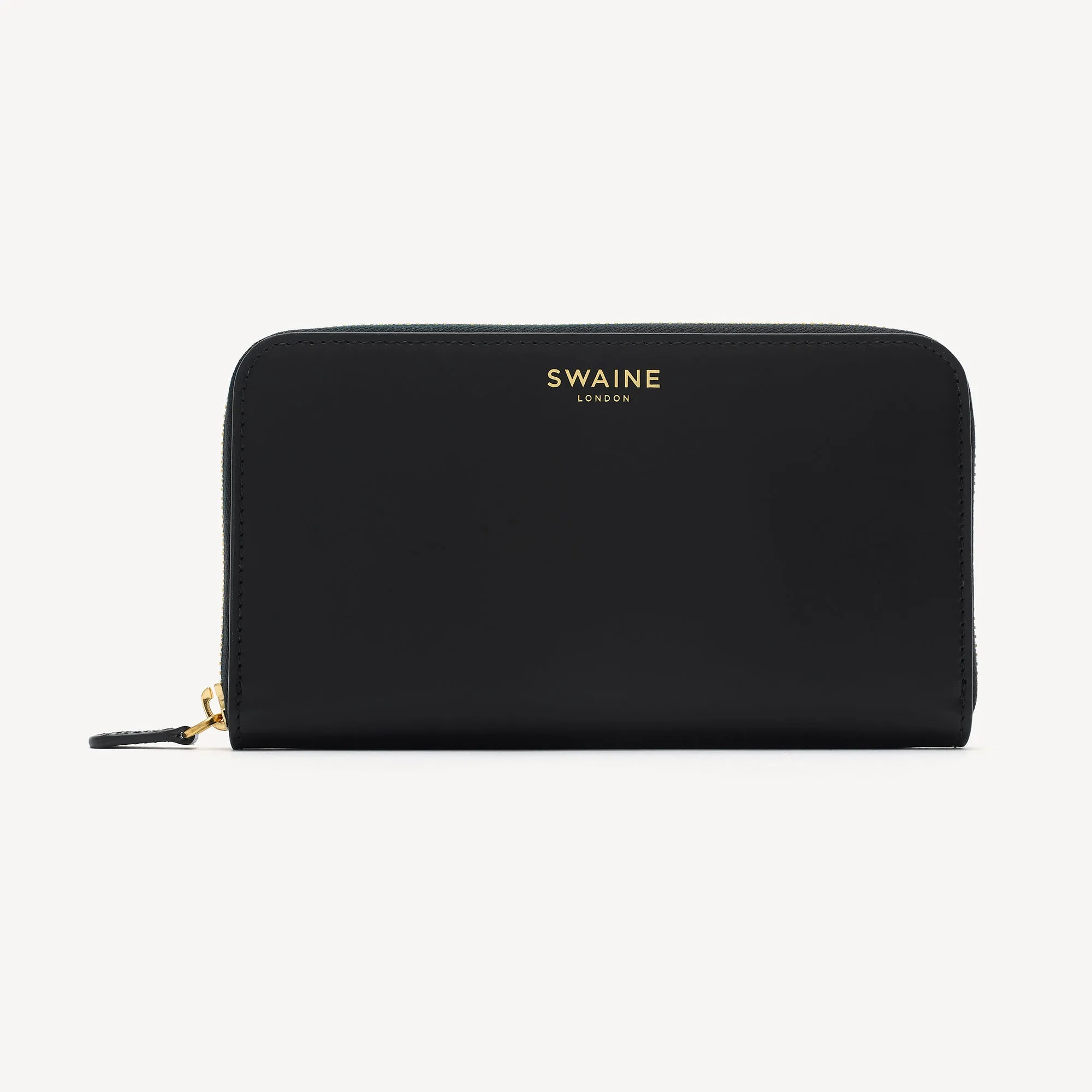 Zip Around Wallet - Black